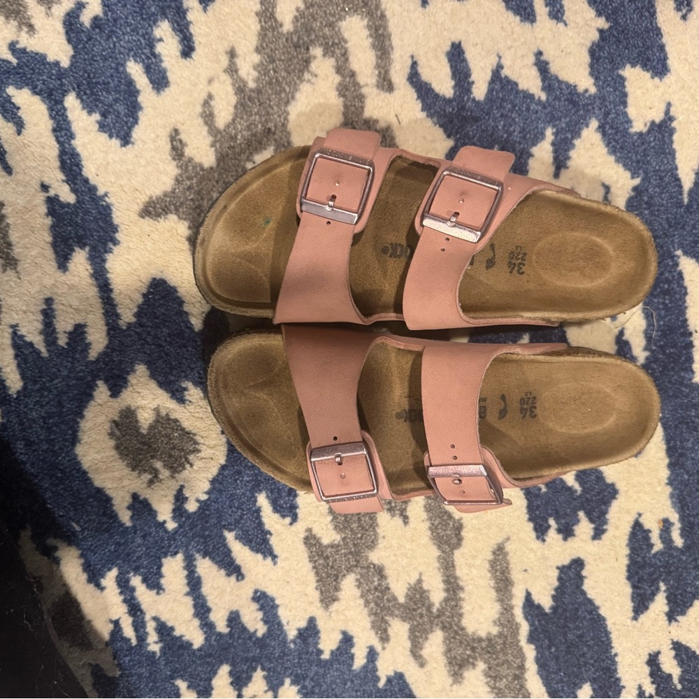 Birkenstock Pink Arizona Sandals